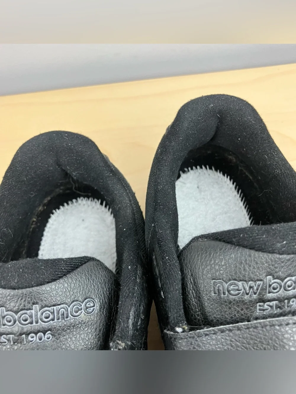 New Balance Men’s Size 9.5 6E (Extra Wide) 928v3 Black Leather Walking Shoes